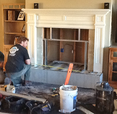 Our fireplace experts will provide custom installation for your new wood insert