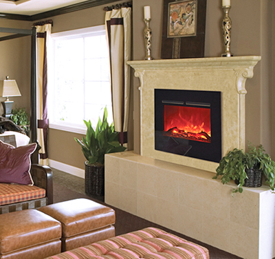 Beautiful Electric Fireplace - Center Street Mokelumne Hill CA