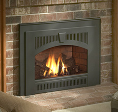 Lopi Gas Fireplace - Installed at home in Lockeford CA on Locke Rd