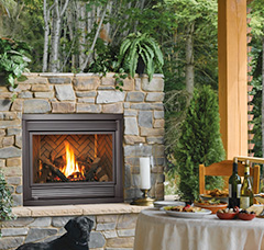 Outdoor Fireplace - Clements CA