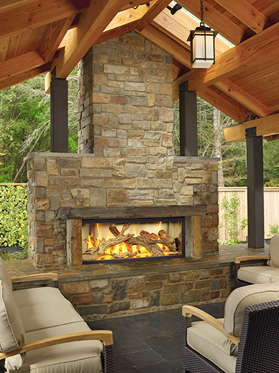 Outdoor Fireplace Installed in Sutter Creek CA on Sutter Ione Rd